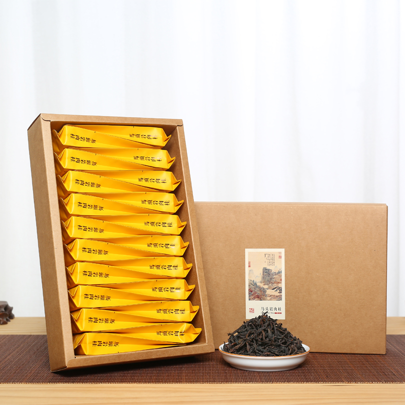 马头岩肉桂正宗牛栏坑正岩大红袍武夷特级茶农手工制作散装500g-3