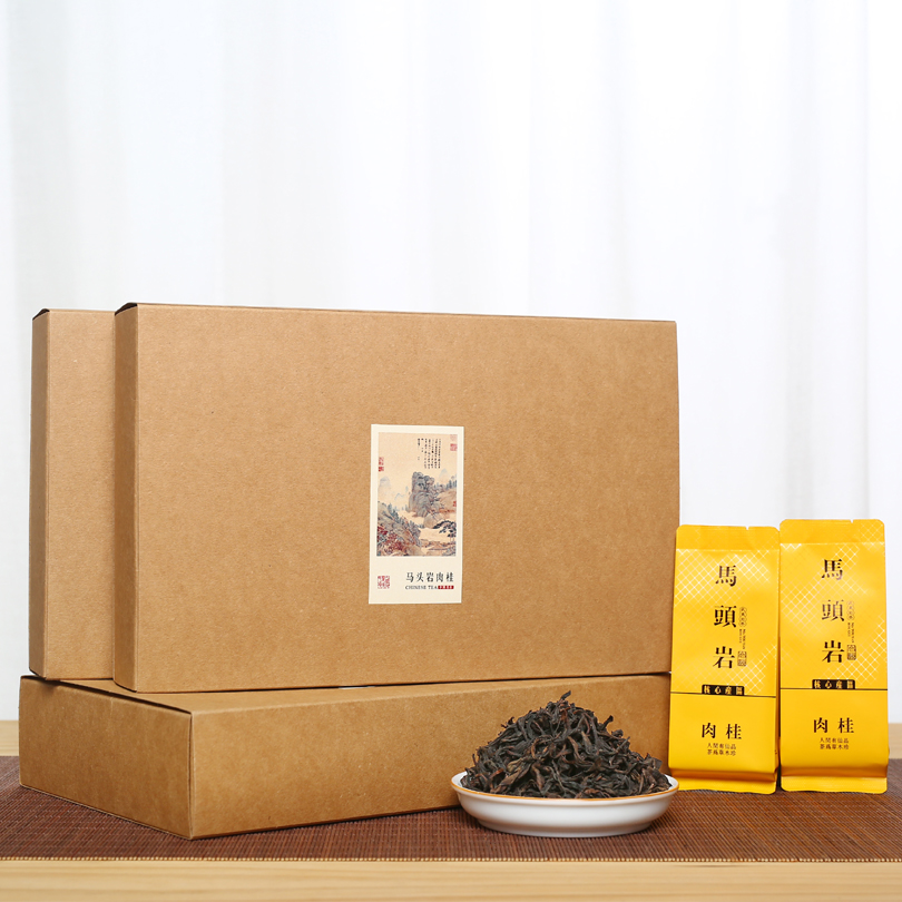 马头岩肉桂正宗牛栏坑正岩大红袍武夷特级茶农手工制作散装500g-4
