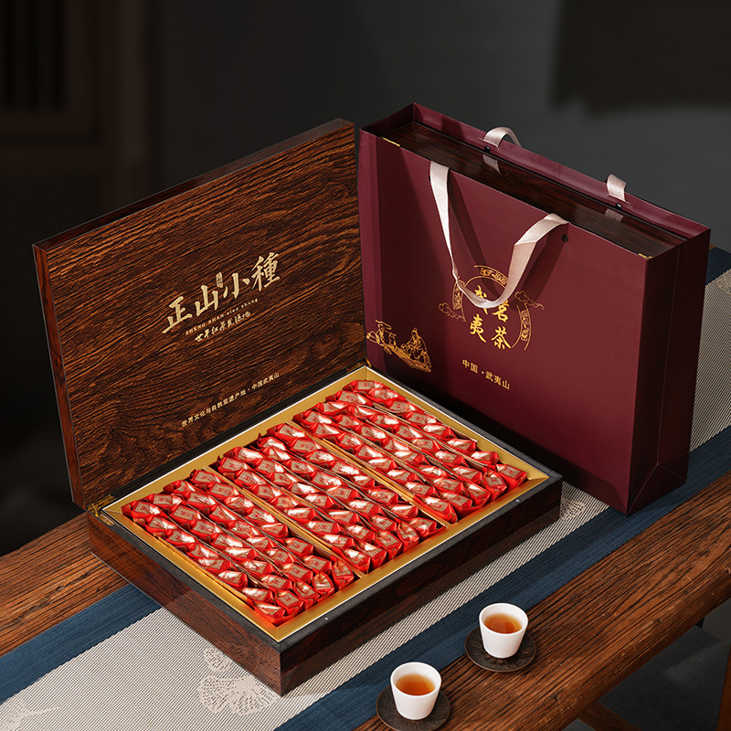武夷山正山小种礼盒装大份量500g 特级红茶高档茶叶